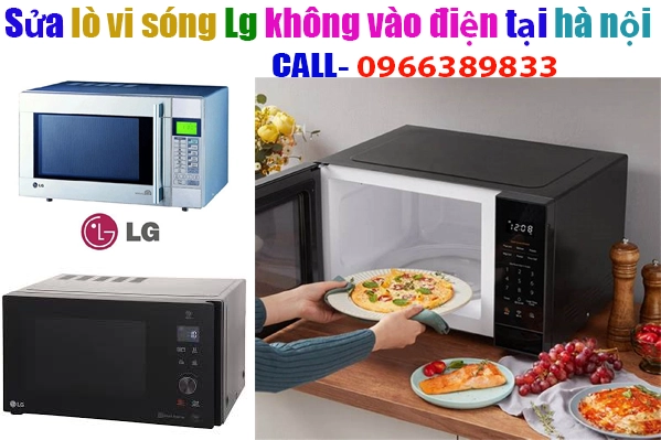 sửa lò vi sóng lg điện không vào