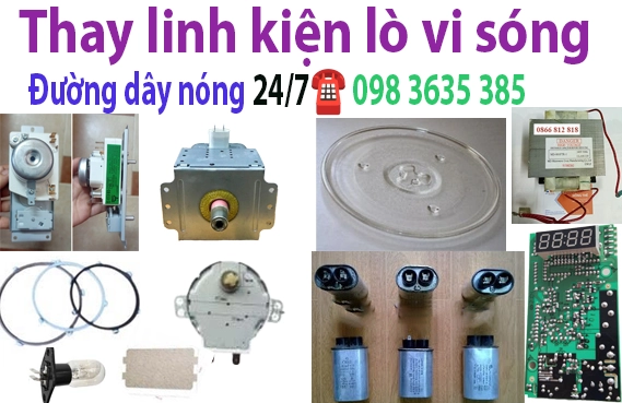 sửa lò vi sóng panasonic bị hỏng liệt phím bấm