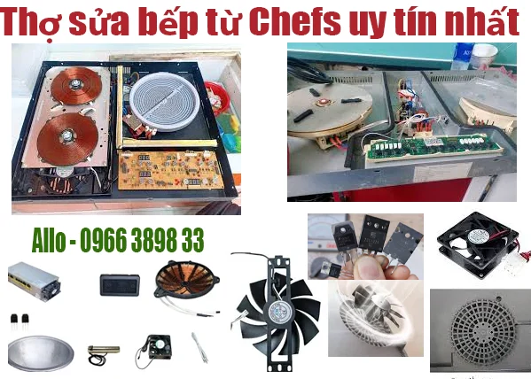 sửa bếp từ Chefs tại hà nội 