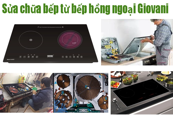 bảo hành bếp từ bếp hồng ngoại Giovani