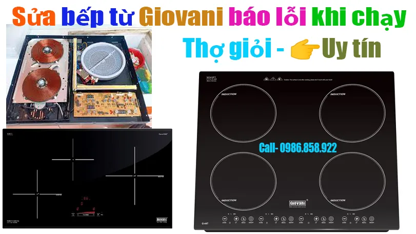 sửa bếp từ chạy báo lỗi tại hà nội