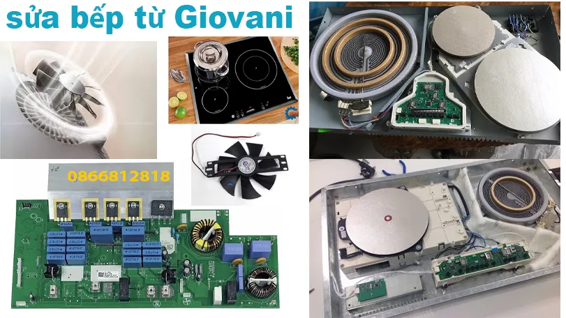 sửa bếp từ Giovani chạy báo lỗi tại hà nội