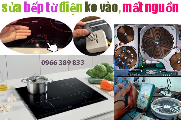 sửa bếp từ bosch không vào điện, điện không vào tại hà nội