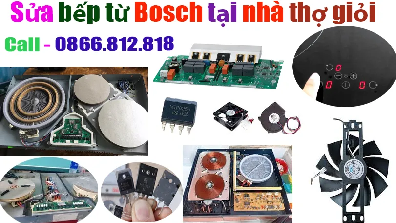 sửa bếp từ Bosch giá rẻ tại nhà hà nội