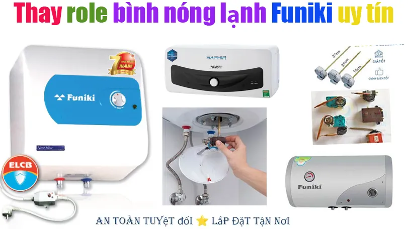thay role bình nóng lạnh Ferroli tại hà nội