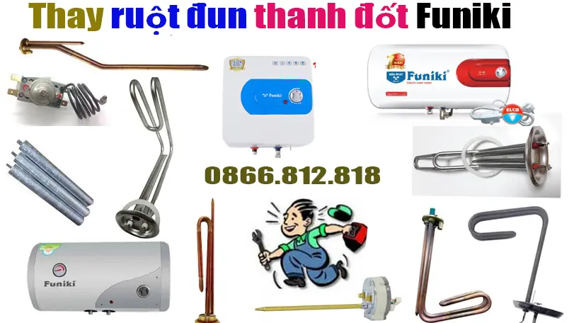 Thay Ruột Đun B&igrave;nh N&oacute;ng Lạnh Funiki Tại H&agrave; Nội