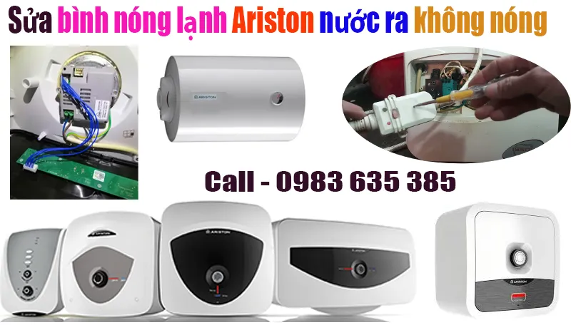 Sửa Bình Nóng Lạnh Ariston Nước Ra Không Nóng Tại Nhà