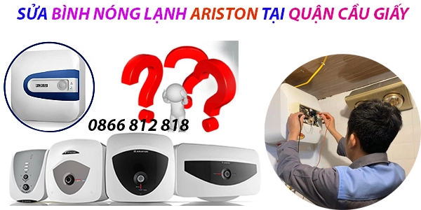 s]ả bình nóng lạnh Ariston tại phường Cầu Giấy
