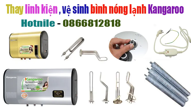 trung tâm bảo hành bình nóng lạnh kangaroo tại hà nội