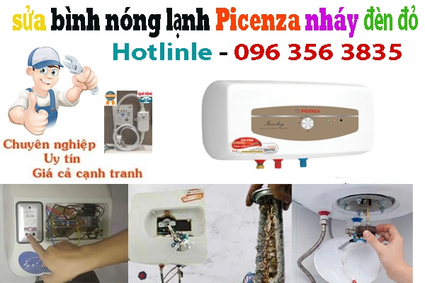 bình nóng lạnh picenza bị nháy đèn 