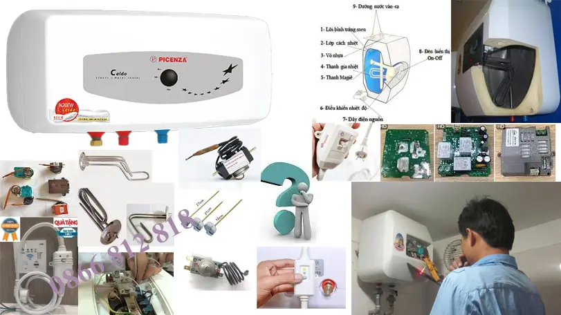 Trung tâm bảo hành bình nóng lạnh Picenza tại Tây Hồ