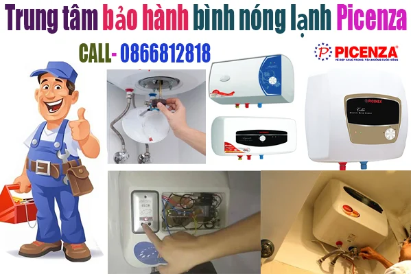 trung tâm bảo hành bình nóng lạnh Picenza chính hãng