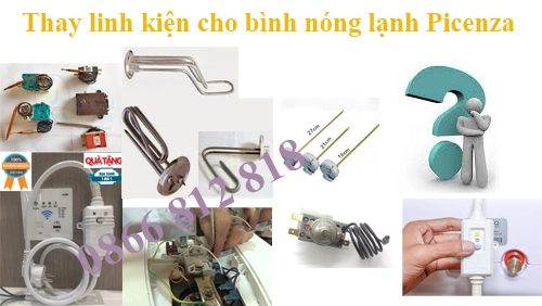 thay linh kiện bình nóng lạnh Picenza
