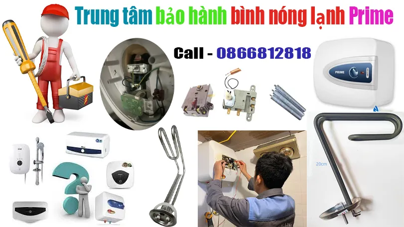 trung tâm bảo hành bình nóng lạnh prime tại hà nội