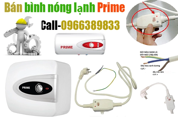 bán chống giật bình nóng lạnh prime tại hà nội