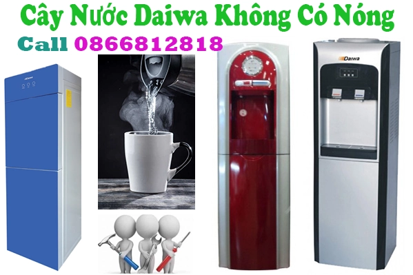 sửa cây nước Daiwa không nóng tại hà nội