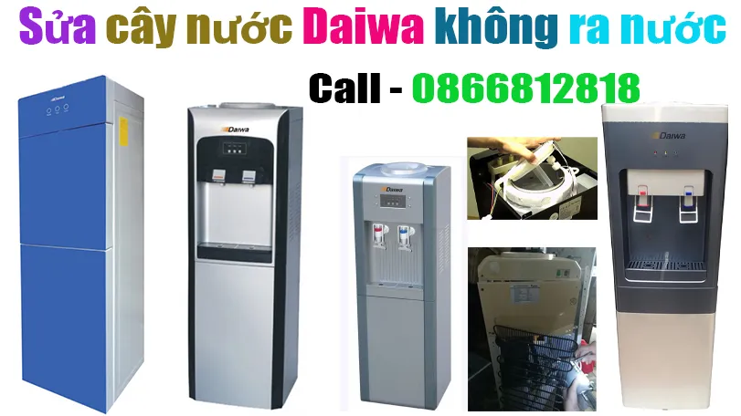 sửa cây nước Daiwa không ra nước tại hà nội