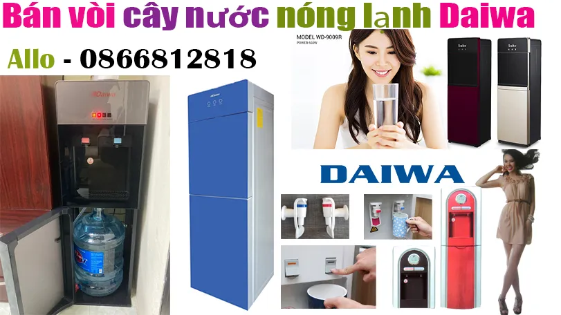 bán thay vòi cây nước Daiwa chất lượng tại hà nội