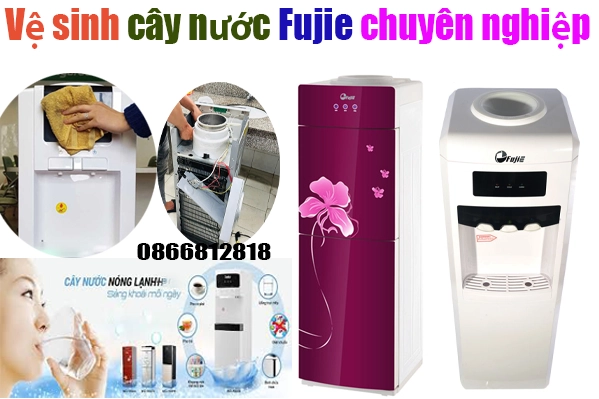 vệ sinh cây nước Fujie tại hà nội