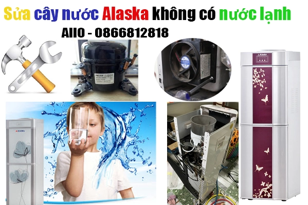 sửa cây nước nóng lạnh Alaaska không có nước lạnh tại nhà