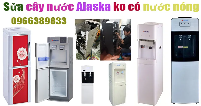 sửa cây nước nóng lạnh Alaska không có nước nóng