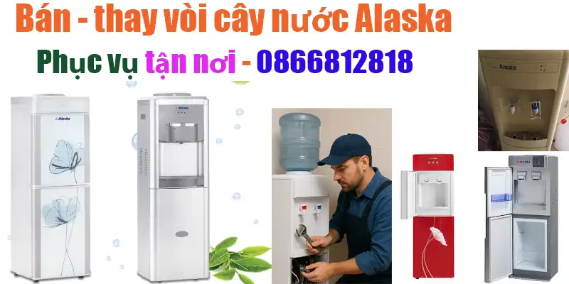 thay vòi cây nước nóng lạnh Alaska tại hà nội