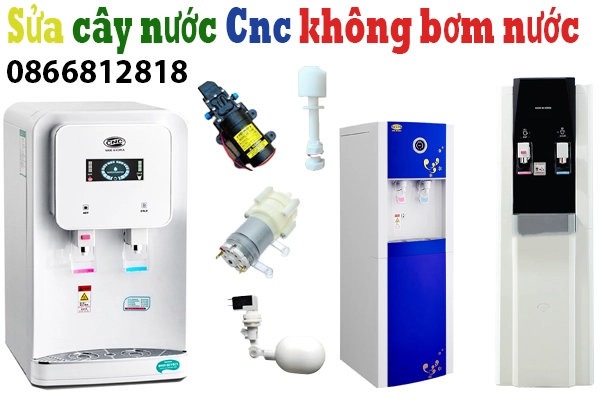 sửa cây nước cnc không hút được nước