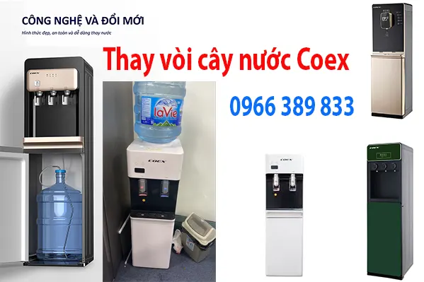 thay vòi cây nước Coex tại hà nội