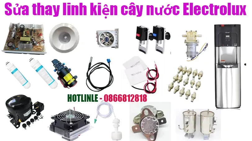 vệ sinh cây nước nóng lạnh Electrolux tại hà nội