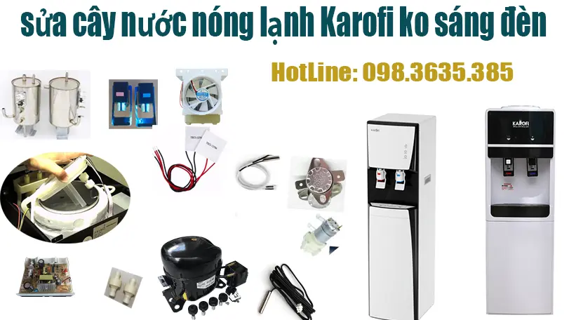 Sửa Cây Nước Karofi Không Sáng Đèn Tại Nhà