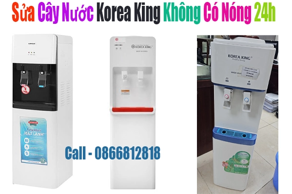 sửa-cây-nước-korea-king-không-có-nước-nóng