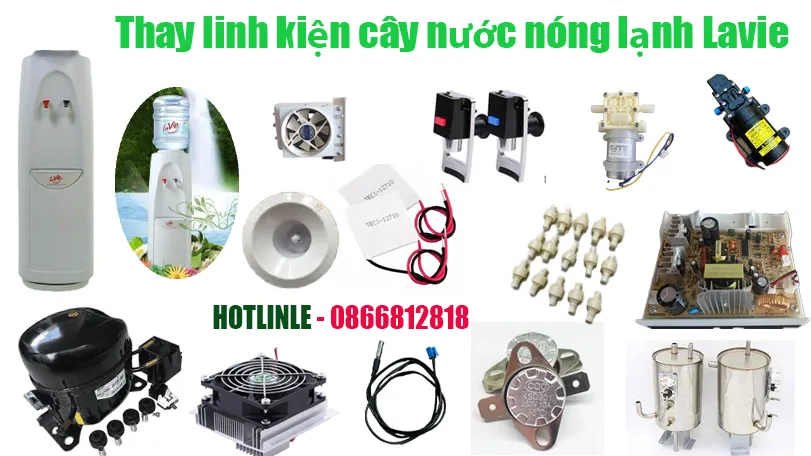 thay linh kiện cây nước Lavie tại hà nội