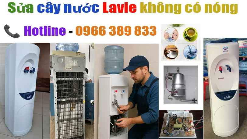 sửa cây nước nóng lạnh lavie không có nước nóng