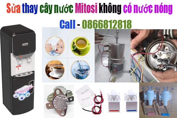 sửa cây nước mitosi không có nước nóng tại Hà Nội