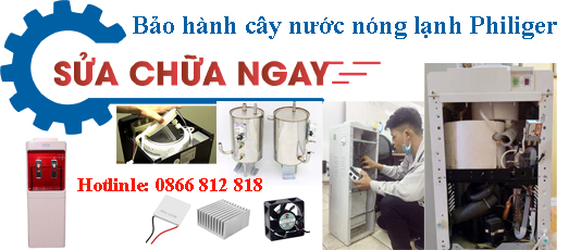 bảo hành cây nước philiger tại hà nội