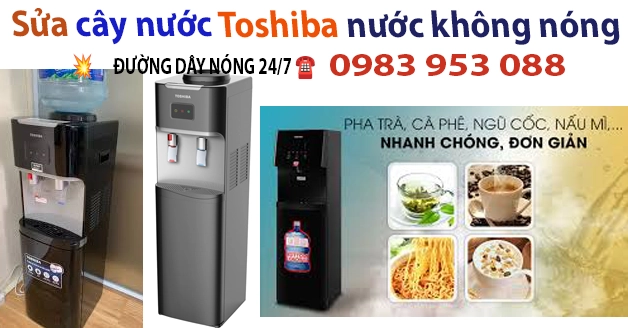 sửa cây nước nóng lạnh Toshiba không có nóng tại nhà