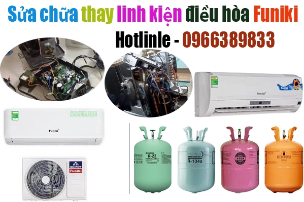 điều hòa Funiki cục nóng không chạy