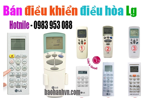 Bán điều khiển điều hòa Lg chính hãng tại hà nội