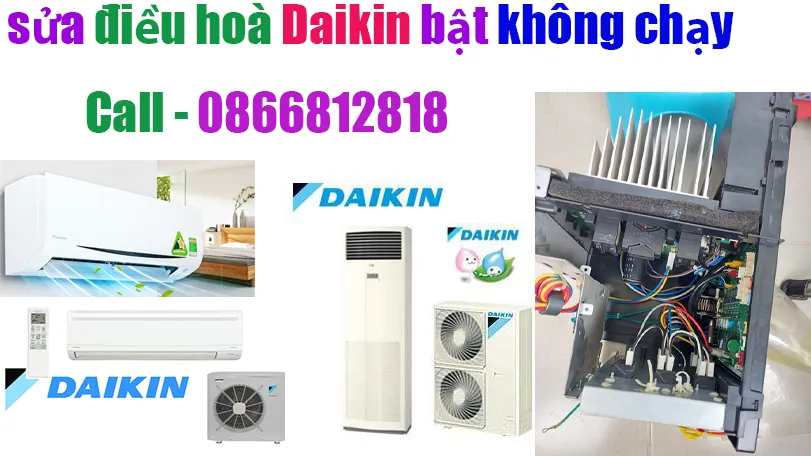 Sửa Điều Hòa Daikin Bật Không Chạy Tại Nhà