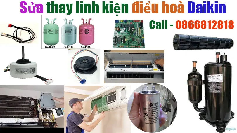 Sửa Điều Hòa Daikin Bật Không Chạy Top 1 Hà Nội
