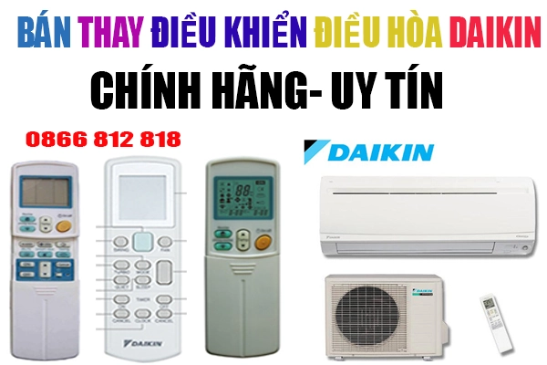 Bán Điều Khiển Điều Hòa Daikin Chính Hãng 