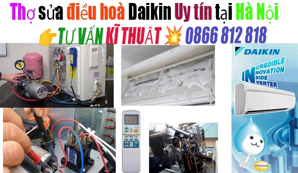sửa điều hòa Daikin chất lượng top 1 Hà Nội