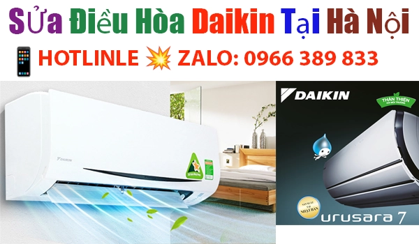 sửa điều hòa Daikin tại hà nội