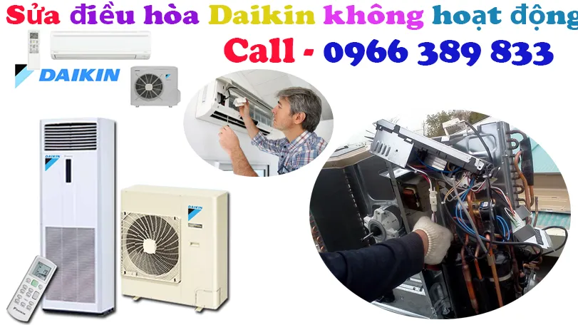 sửa điều hòa Daikin không hoạt động tại hà nội
