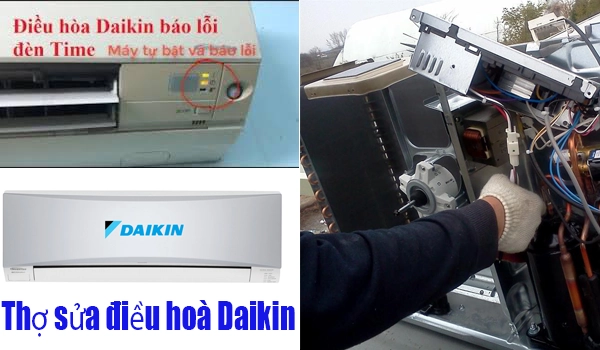 sửa điều hòa Daikin nháy đèn tại hà nội