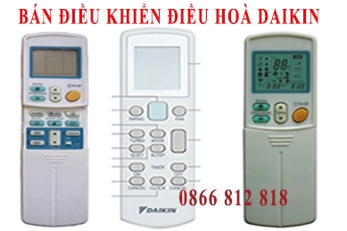 BÁN ĐIỀU KHIỂN ĐIỀU HOÀ DAIKIN CHÍNH HÃNG