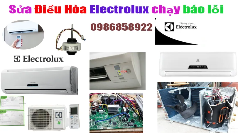 sửa điều hòa Electrolux chạy bị lỗi tại hà nội