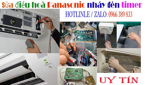sua dieu hoa panasonic bi nhay den tai ha noi