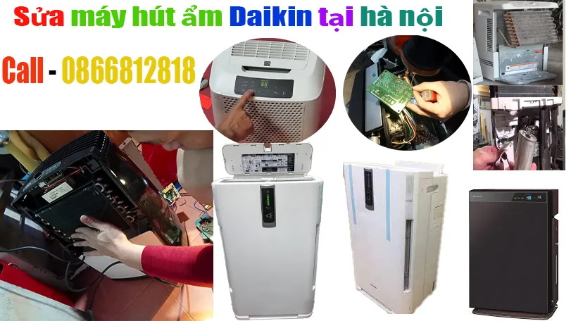 sửa máy hút ẩm Daikin tại hà nội