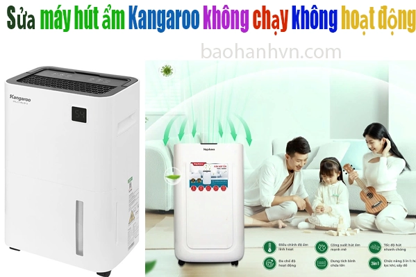 máy hút ẩm Kangaroo không chạy không hoạt động